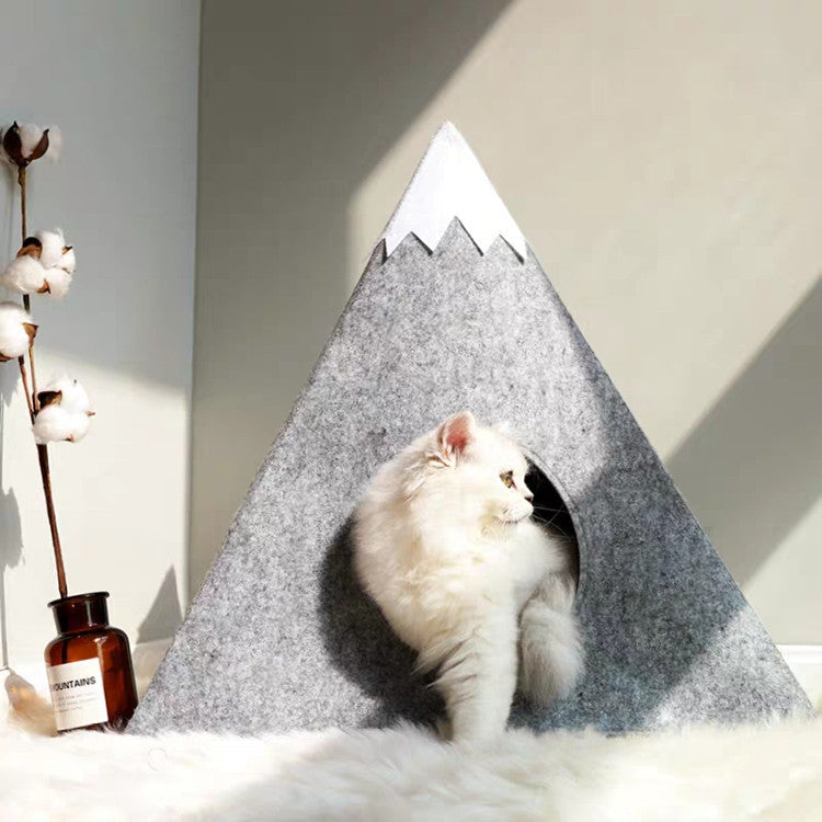 Felt mountain cat cave, photo 3