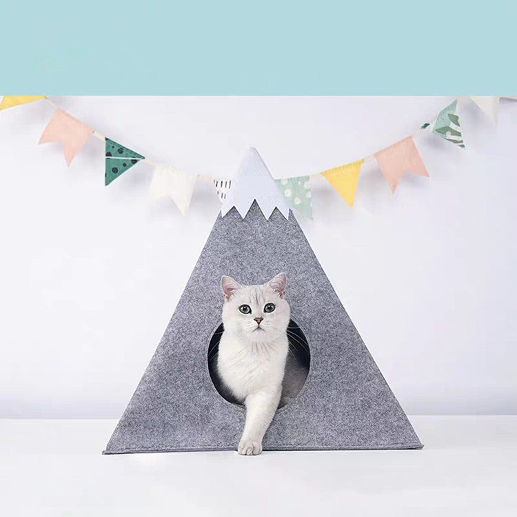 Felt mountain cat cave, photo 5