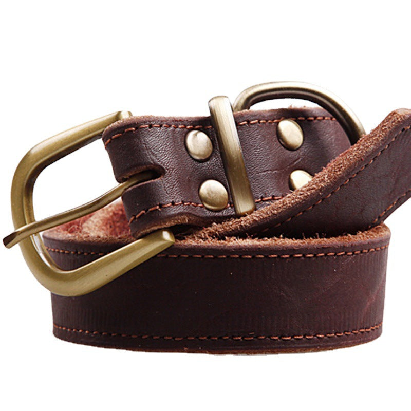Genuine leather dog collar, photo 2