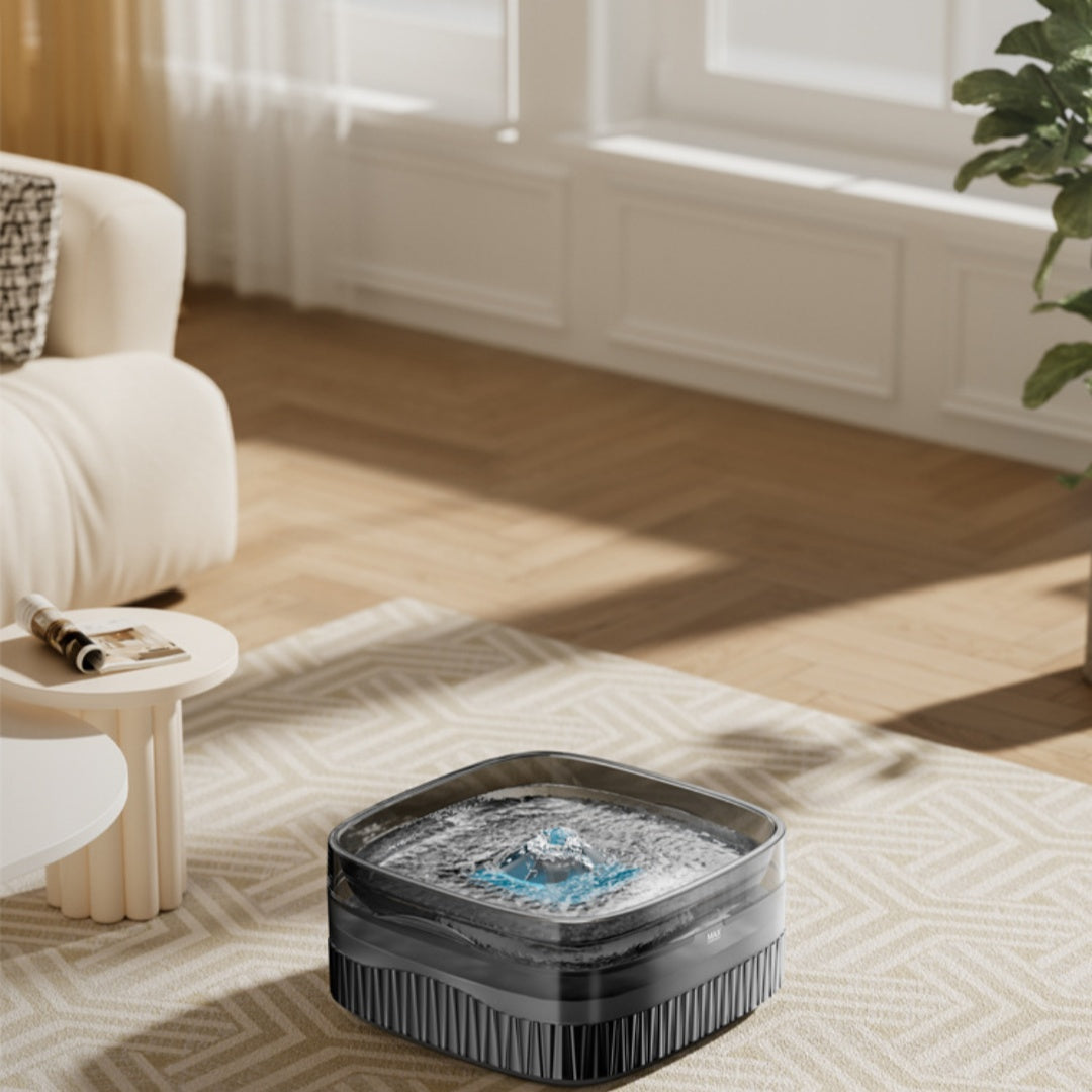 Fleecy smart sensor water fountain