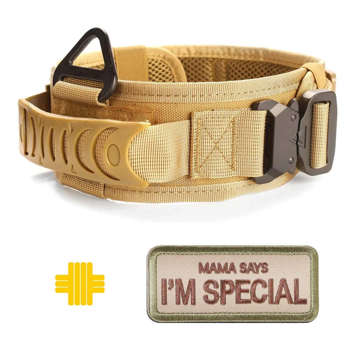 Ranger Reflective Military Dog Collar