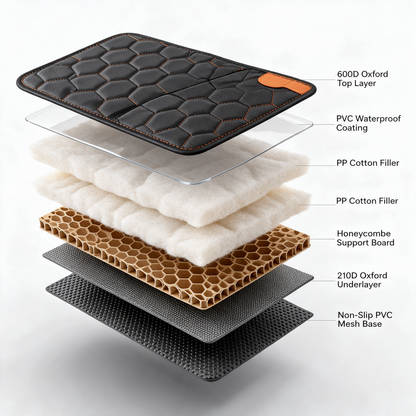 Fleecy Back Seat Extender