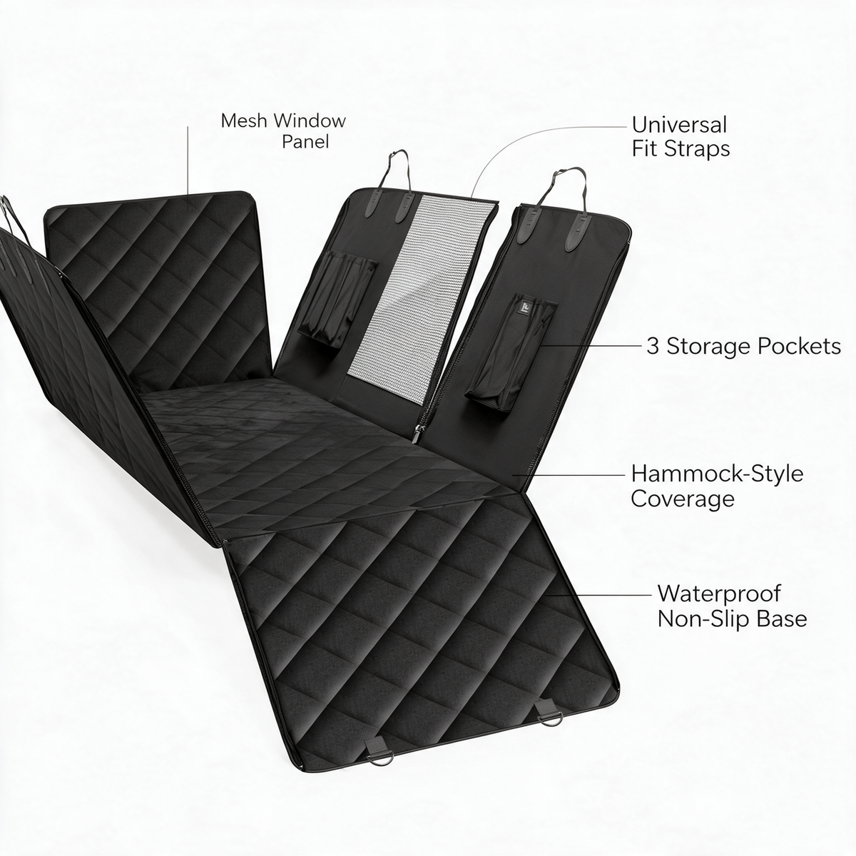 Fleecy Mesh Window Cover